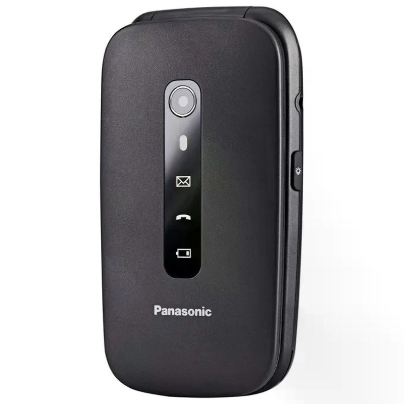 Panasonic KX-TU550EXB Telefono Cellulare Senior 4G Clamshell Display 2,8'' Fotocamera 1