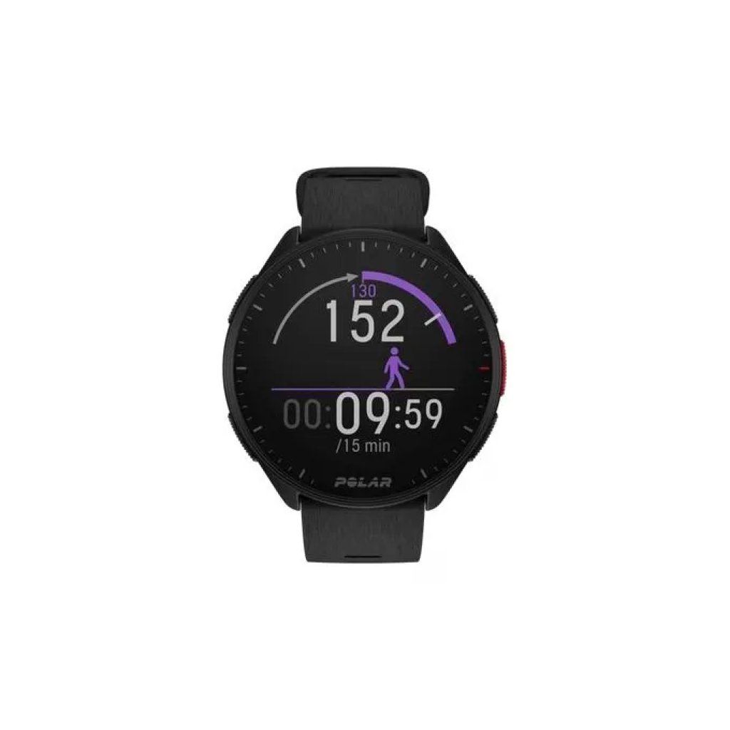 Polar Pacer Orologio Sportivo GPS con Cardiofrequenzimetro Nero
