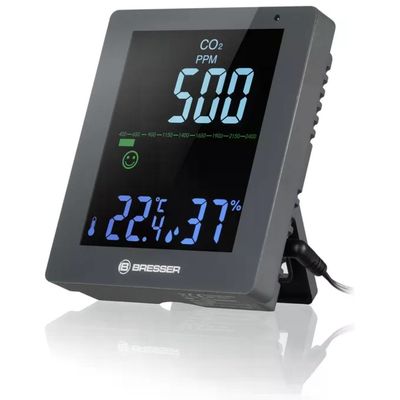 Bresser Smile 7004020QT5000 Monitor CO₂, Temperatura e Umidità