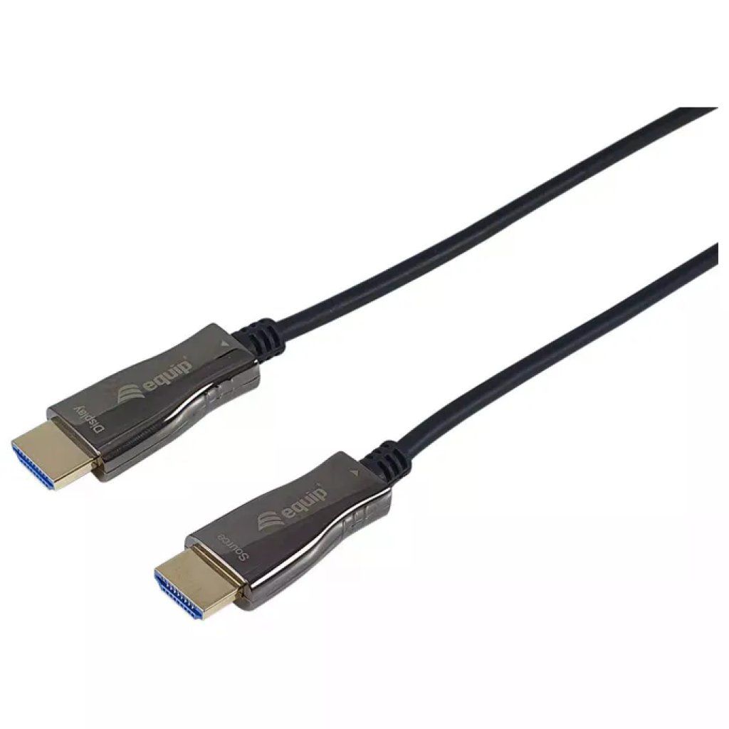 Equip Cavo HDMI 2.0 Tipo A Nero con Supporto 3D Equip Cavo HDMI 2.0 Tipo A Nero con Supporto 3D