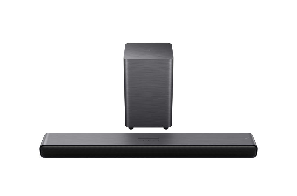 TCL S55H Soundbar 2.1 Dolby Atmos con Subwoofer Wireless, 220 W TCL S55H Soundbar 2.1 Dolby Atmos con Subwoofer Wireless, 220 W