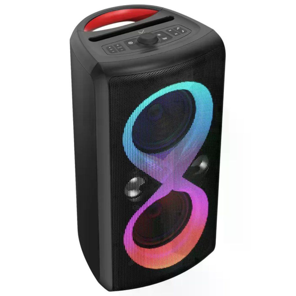Majestic FIRE 90 Altoparlante Party Bluetooth 100W RMS con Luci LED e Karaoke