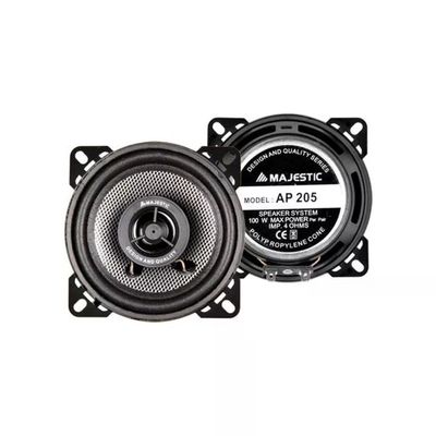 Majestic AP205BL – Coppia di altoparlanti a 2 vie da 100 mm, 80 W Majestic AP205BL – Coppia di altoparlanti a 2 vie da 100 mm, 80 W