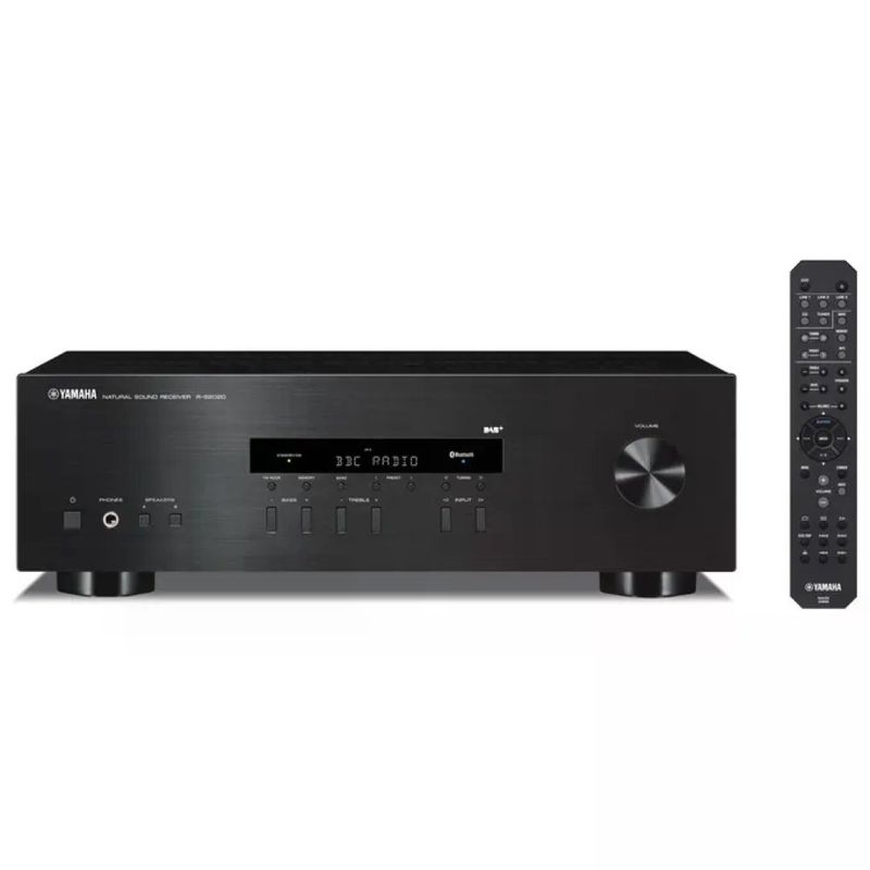 Yamaha R-S202D Sintoamplificatore Stereo Bluetooth DAB DAB+ FM 140W 2 canali colore Nero
