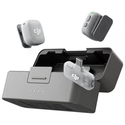 DJI 6937224139749 Mic Mini 2 Microfono Wireless Lavalier 2 TX 1 RX Standard Custodia di ricarica 48h
