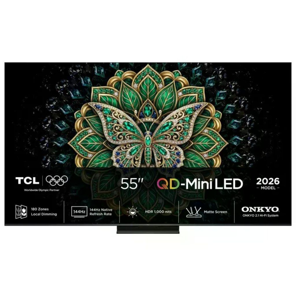 TCL 55C6K PRO TV QD-Mini LED 55 TCL 55C6K PRO TV QD-Mini LED 55" 4K 144 Hz Google TV