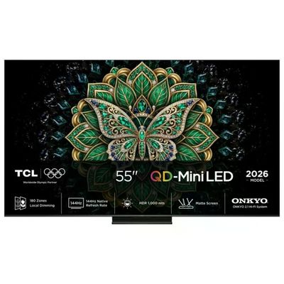 TCL 55C6K PRO TV QD-Mini LED 55" 4K 144 Hz Google TV