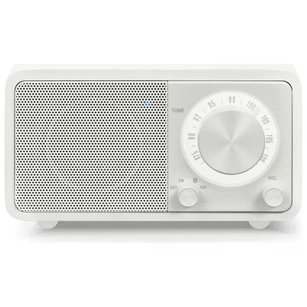 Sangean WR-7 Genuine Mini Radio Bluetooth FM Bianca Opaca Sangean WR-7 Genuine Mini Radio Bluetooth FM Bianca Opaca
