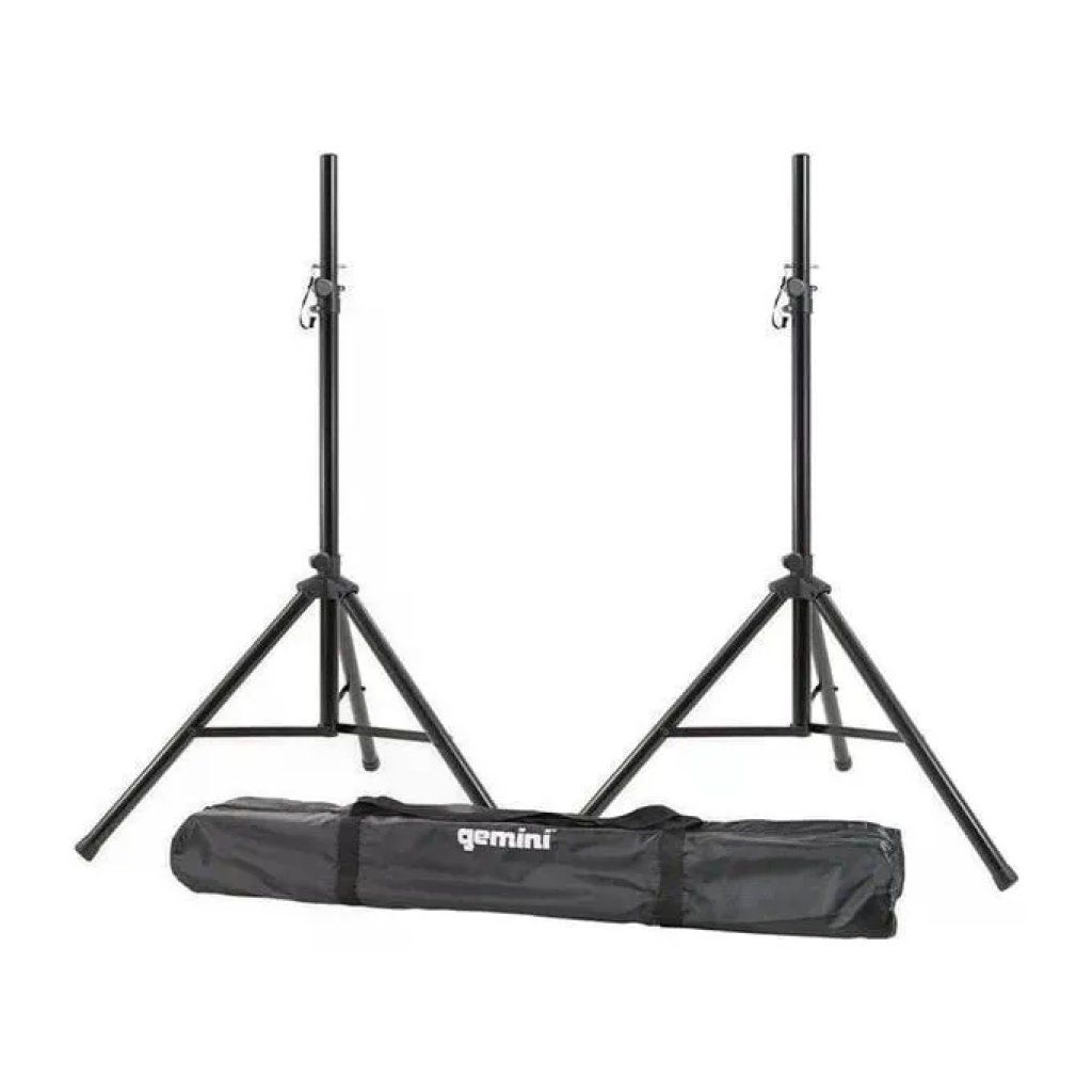 Gemini ST-PACK Set 2 Supporti Treppiede per Casse, Altezza 110–200 cm, Nero Gemini ST-PACK Set 2 Supporti Treppiede per Casse, Altezza 110–200 cm, Nero