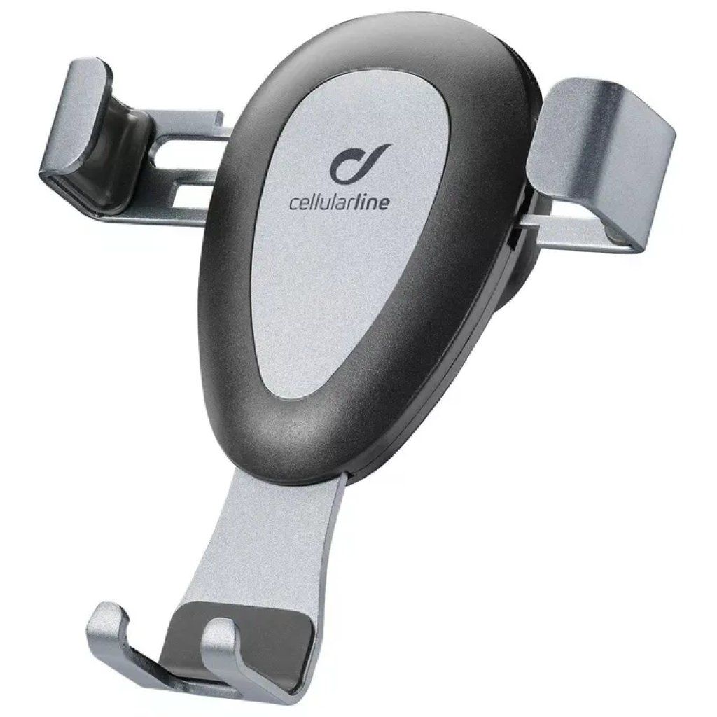 Cellularline HANDYWINGPROK Slide Supporto Smartphone da Auto Griglia Aerazione Universale Rotazione 360°
