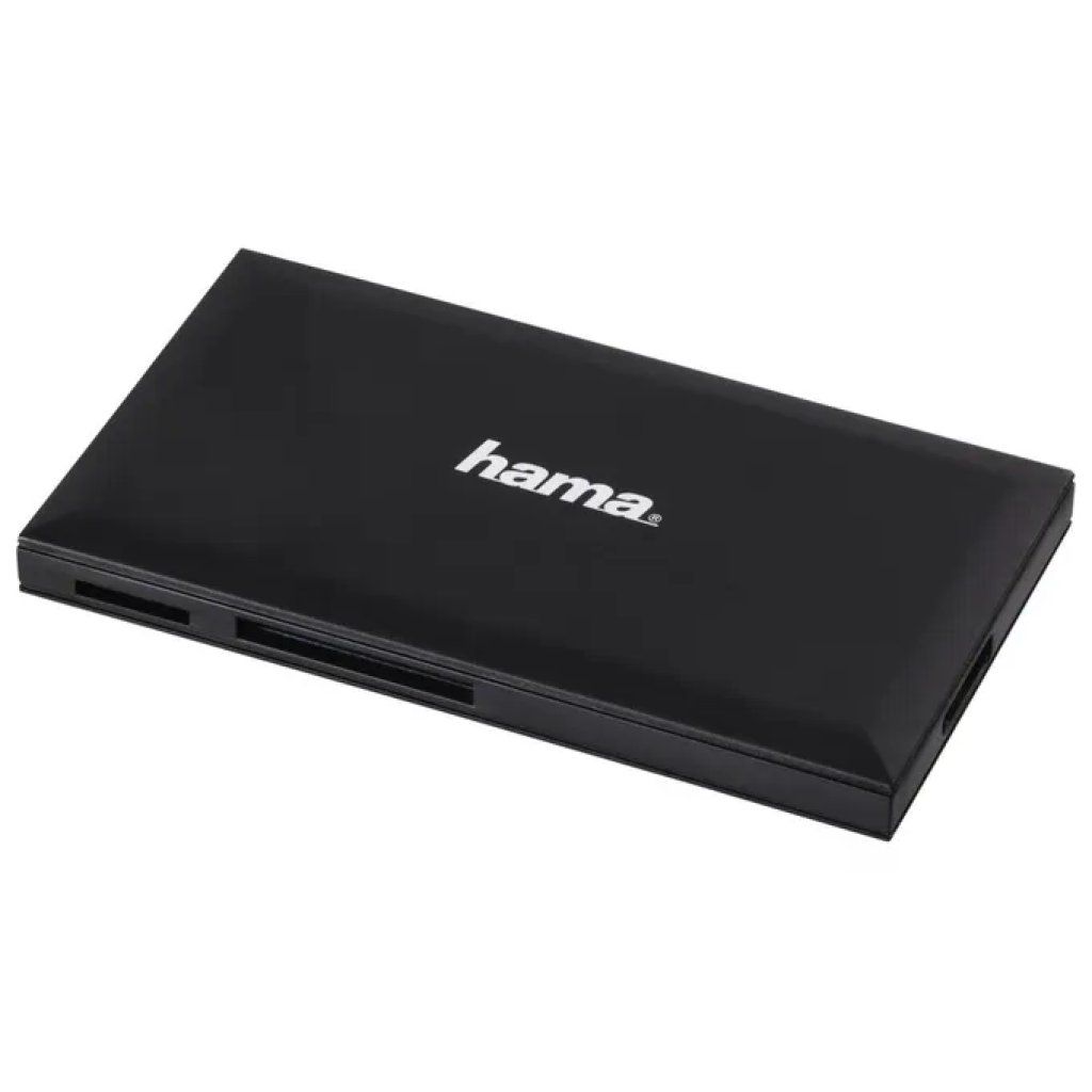 Hama 00181018 Lettore di Schede di Memoria USB 3.0 Nero Hama 00181018 Lettore di Schede di Memoria USB 3.0 Nero