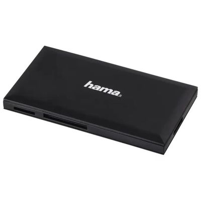 Hama 00181018 Lettore di Schede di Memoria USB 3.0 Nero
