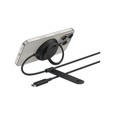 Belkin WIA014HQWH Caricatore Wireless Qi2 25 W con Kickstand e ChillBoost, Bianco Belkin WIA014HQWH Caricatore Wireless Qi2 25 W con Kickstand e ChillBoost, Bianco