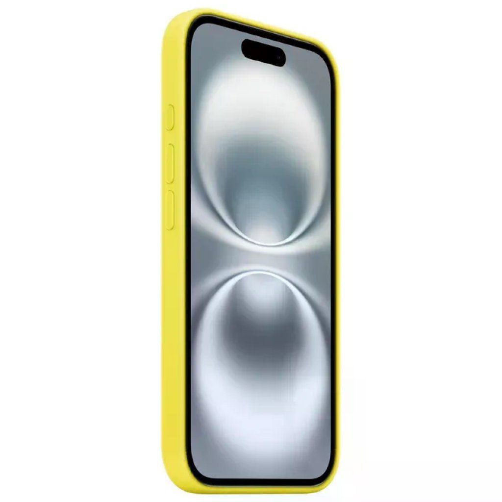 Apple Custodia MagSafe in Silicone per iPhone 16 – Giallo Carambola