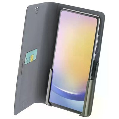 Cellularline Custodia a Libro Effetto Pelle Multicompatible Taglia M