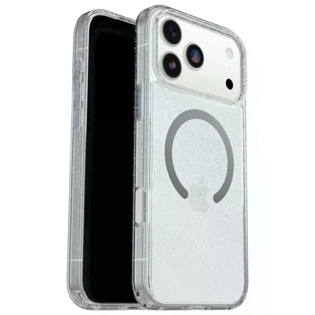 OtterBox React Series Glitter Stardust per iPhone 17 Pro – Cover MagSafe OtterBox React Series Glitter Stardust per iPhone 17 Pro – Cover MagSafe