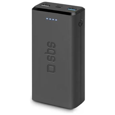 SBS Power Bank 20.000 mAh Extra Slim con USB-C