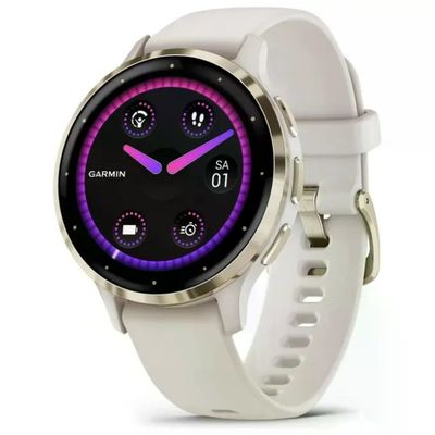 Garmin Venu 3S Smartwatch AMOLED GPS 8 GB Oro Soft e Avorio Garmin Venu 3S Smartwatch AMOLED GPS 8 GB Oro Soft e Avorio