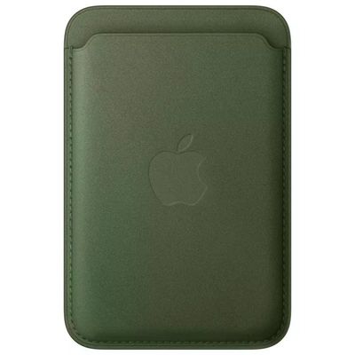 Apple Portafoglio MagSafe FineWoven Verde per iPhone