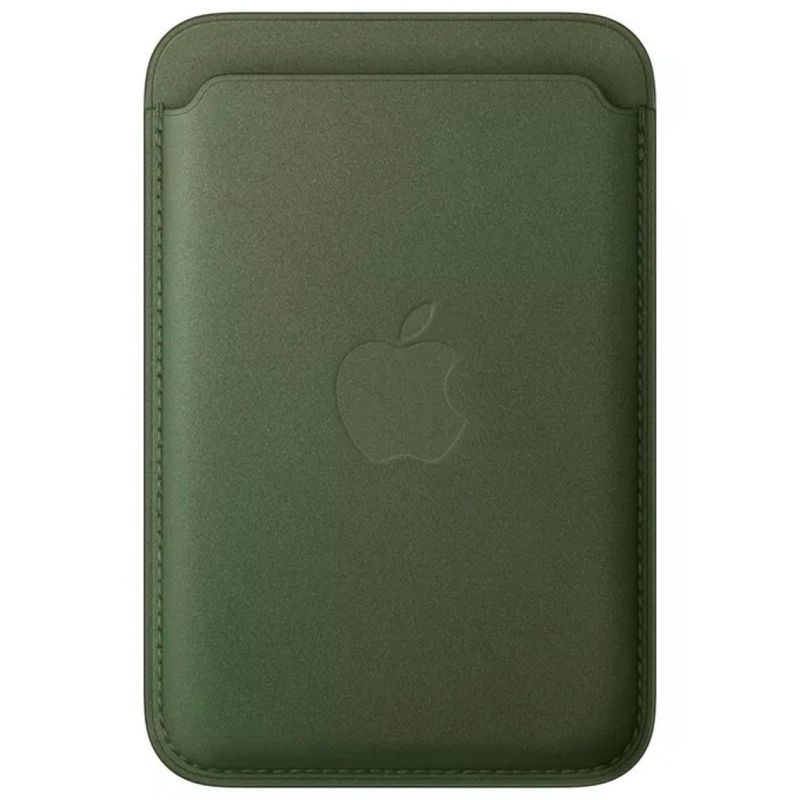 Apple Portafoglio MagSafe FineWoven Verde per iPhone
