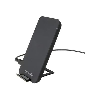Celly WL Fast Stand – Caricabatterie Wireless Qi Nero
