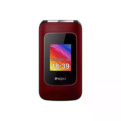 NGM Prime Telefono Cellulare Flip Dual SIM Rosso NGM Prime Telefono Cellulare Flip Dual SIM Rosso