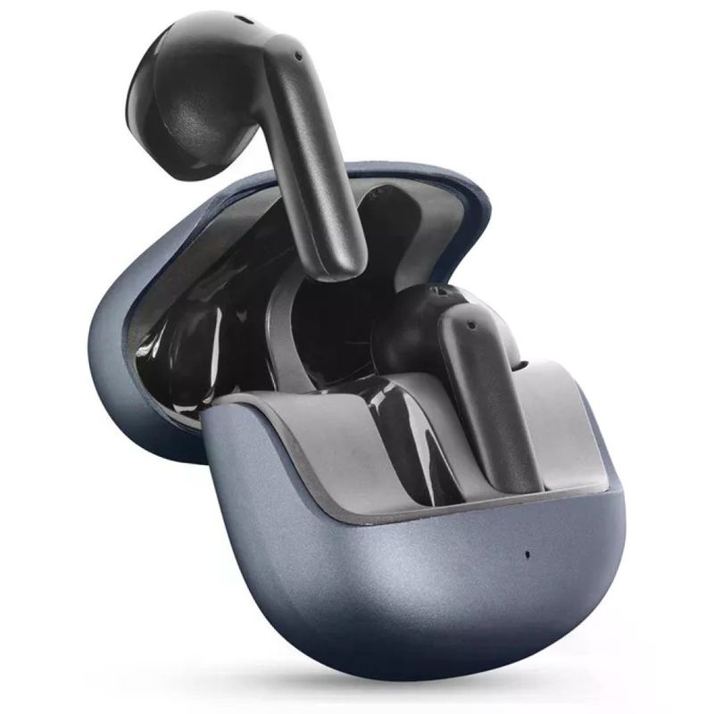 Cellularline 8018080490545 Auricolari Bluetooth Custodia di Ricarica Call Purely Tecnologia ENC Neri