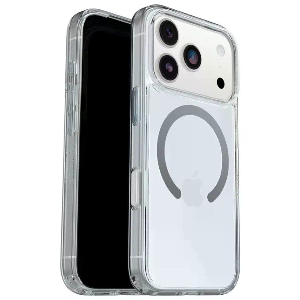 OtterBox Symmetry Series Clear MagSafe per iPhone 17 Pro – Trasparente OtterBox Symmetry Series Clear MagSafe per iPhone 17 Pro – Trasparente