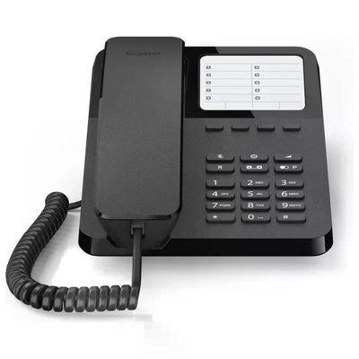 Gigaset DESK 400 Telefono Fisso Analogico Nero Gigaset DESK 400 Telefono Fisso Analogico Nero