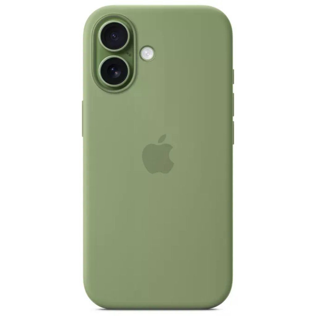 Apple Custodia MagSafe in silicone verde per iPhone 17 Apple Custodia MagSafe in silicone verde per iPhone 17
