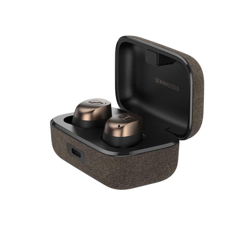 Sennheiser MOMENTUM True Wireless 4 Auricolari Bluetooth 5.4 ANC Nero-Rame