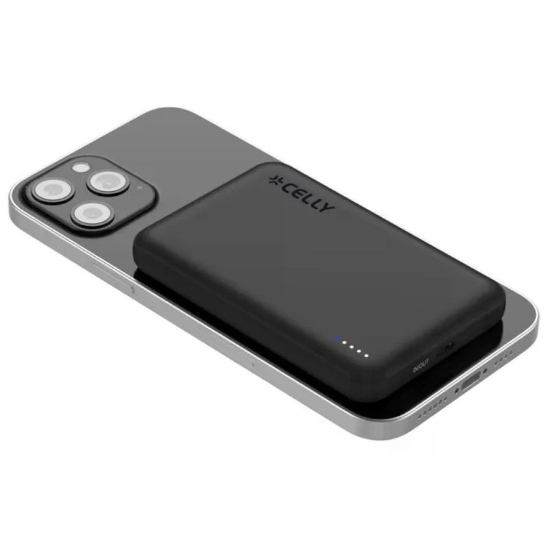 Celly MAGPB5000PLUS Powerbank MagSafe 5000 mAh Celly MAGPB5000PLUS Powerbank MagSafe 5000 mAh