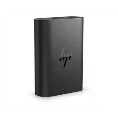 HP Caricabatterie GaN USB-C 65 W PD 3.0 con cavo da 2 m, nero