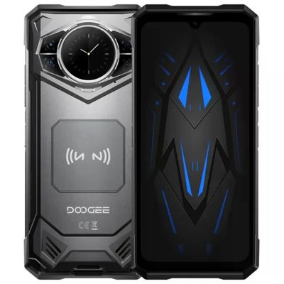 DOOGEE S200E Smartphone 5G Rugged 256GB, 48GB RAM, AMOLED 120Hz, 100MP, 10100mAh – Grigio
