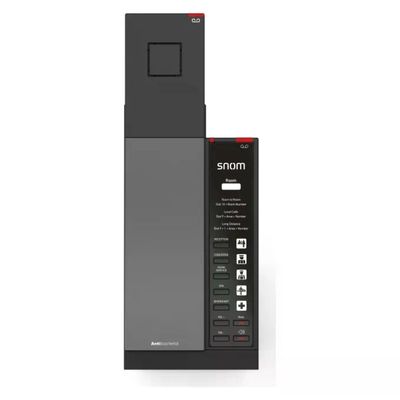 Snom 00004733 Telefono IP HD341 Nero Cuffia DECT Wireless A170C