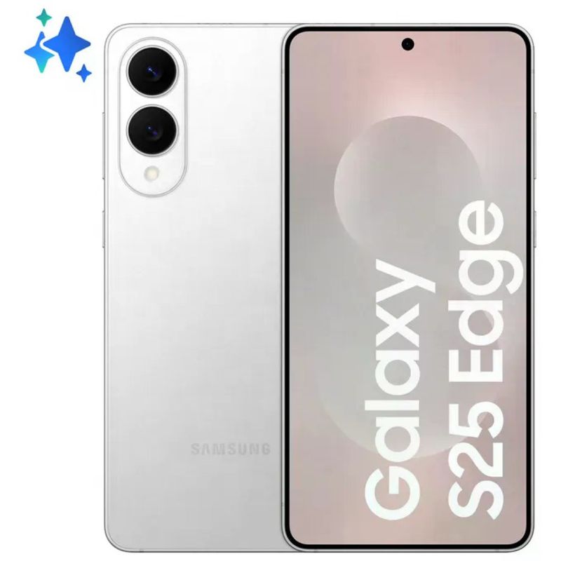 Samsung Galaxy S25 Edge 9006672327 Smartphone AI 256GB Titanium Silver