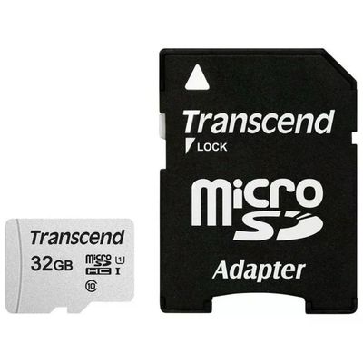 Transcend 300S microSDHC 32 GB UHS-I U1 A1 V30 Transcend 300S microSDHC 32 GB UHS-I U1 A1 V30
