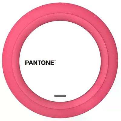 PANTONE PT-WC001P Caricatore Wireless Qi Rosa
