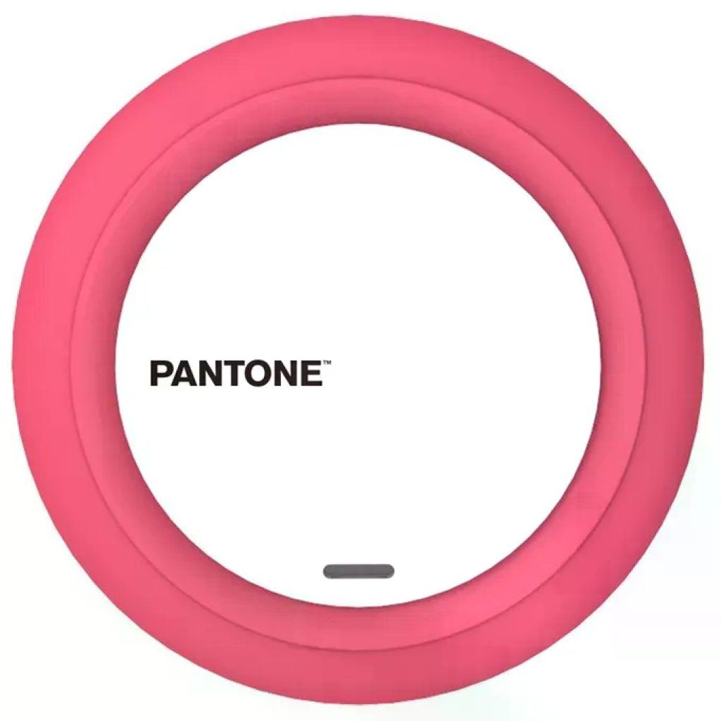 Pantone Caricatore Wireless QI Rosa