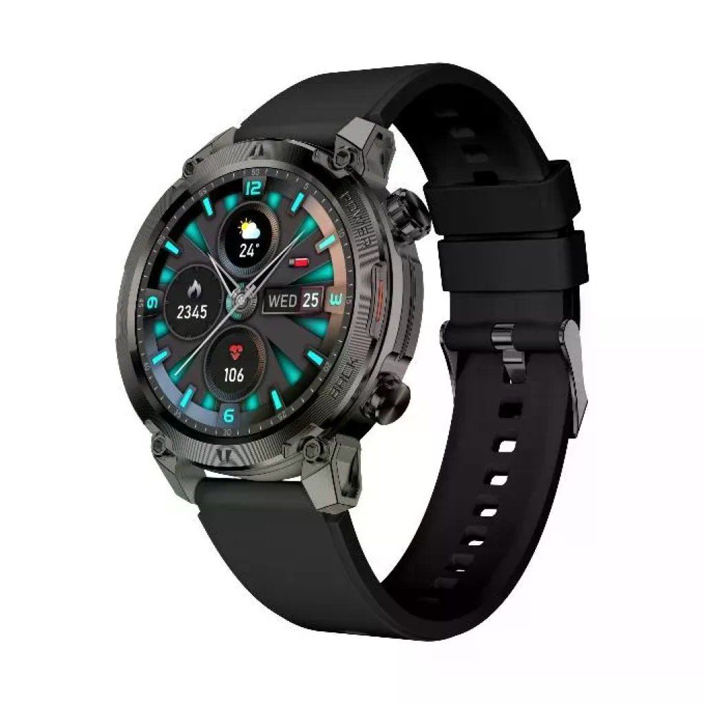 Nilox TRAILROUND Smartwatch Nero con Display 1,39”