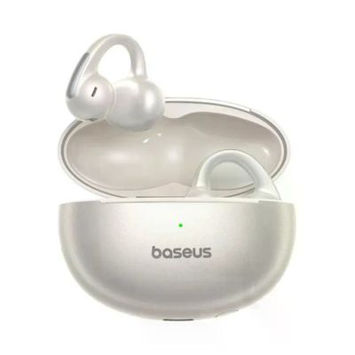 Baseus Bowie MC1 Pro Auricolari Open-Ear TWS Bluetooth 6.0 Bianchi