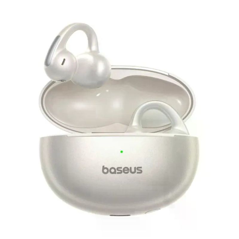 Baseus Bowie MC1 Pro Auricolari Open-Ear TWS Bluetooth 6.0 Bianchi