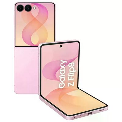 Samsung SM-F776BLIHEUE Galaxy Z Flip8 Smartphone 512 GB RAM 12 GB 6.9'' 120 Hz 5G Wi-Fi 7 Rosa