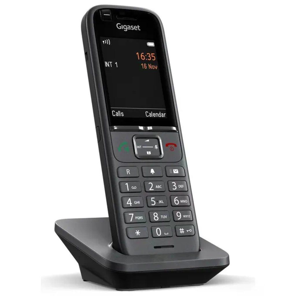 Gigaset S700H PRO Cornetta DECT Aggiuntiva Bluetooth, Antracite Gigaset S700H PRO Cornetta DECT Aggiuntiva Bluetooth, Antracite