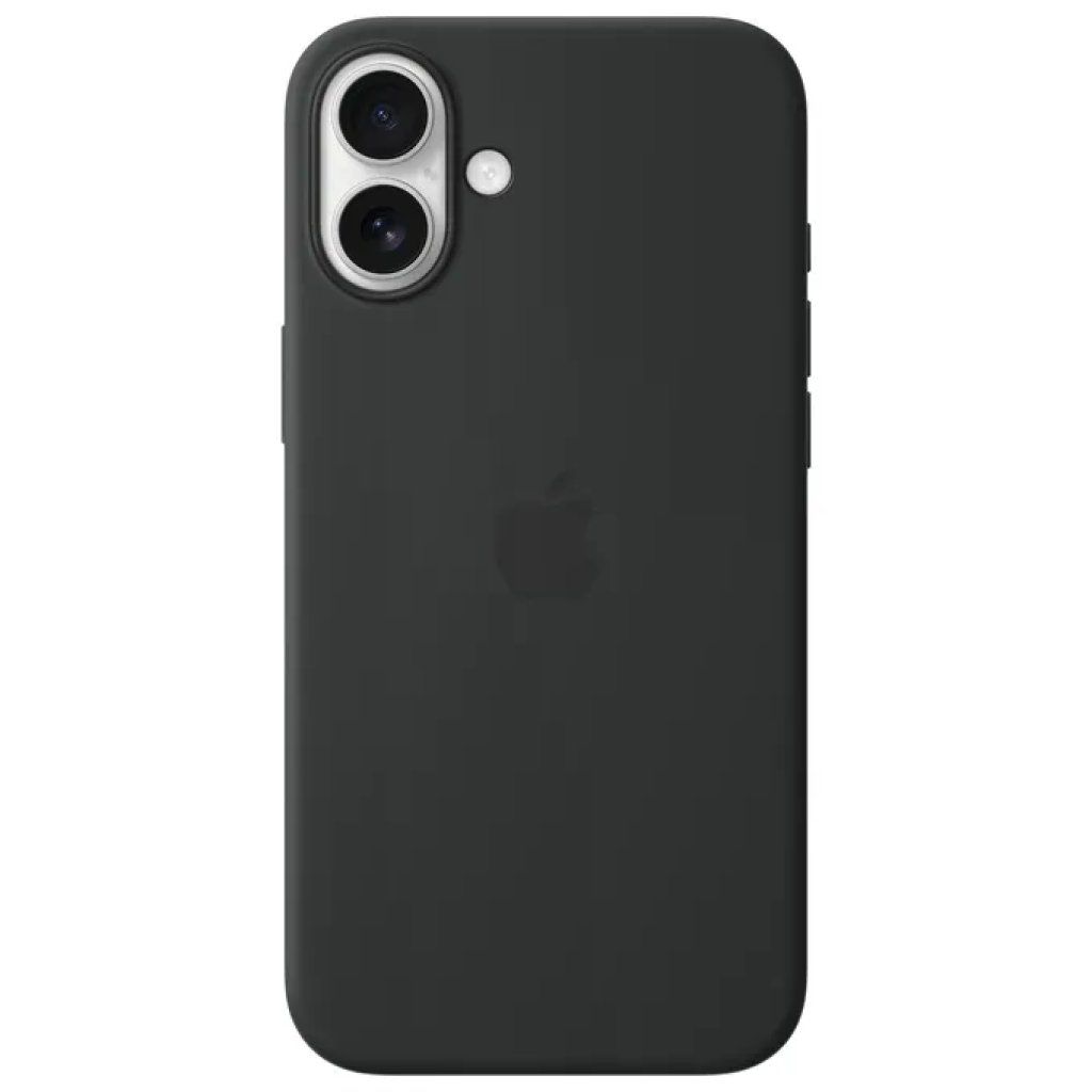 Apple Custodia MagSafe in Silicone per iPhone 16 Plus, Nero Apple Custodia MagSafe in Silicone per iPhone 16 Plus, Nero