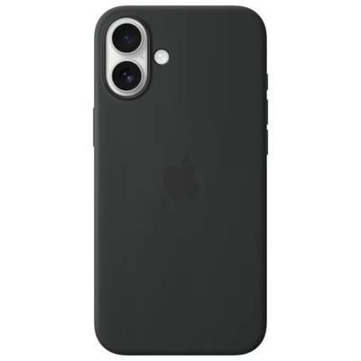 Apple Custodia MagSafe in Silicone per iPhone 16 Plus, Nero