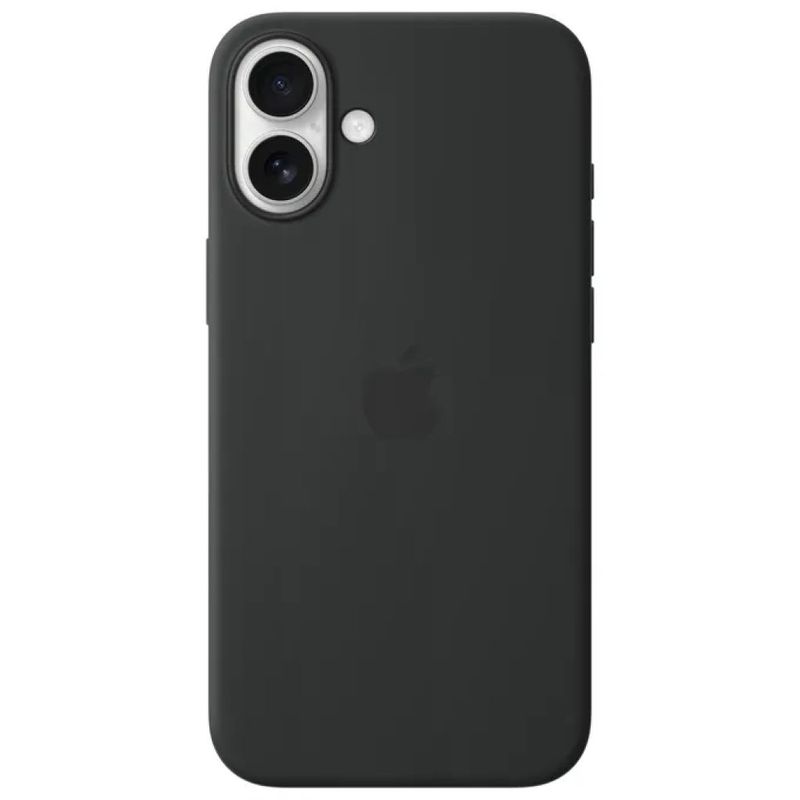 Apple Custodia MagSafe in Silicone per iPhone 16 Plus, Nero