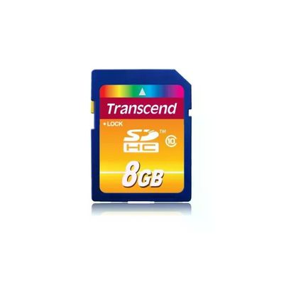 Transcend TS8GSDHC10 Scheda di Memoria SDHC 8 GB Classe 10 Transcend TS8GSDHC10 Scheda di Memoria SDHC 8 GB Classe 10