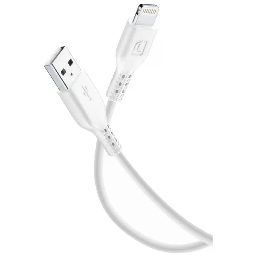 Cellularline Cavo USB-A a Lightning MFi 60 cm Bianco