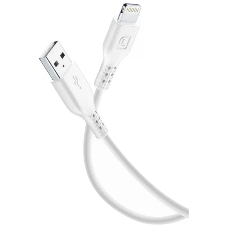Cellularline Cavo USB-A a Lightning MFi 60 cm Bianco